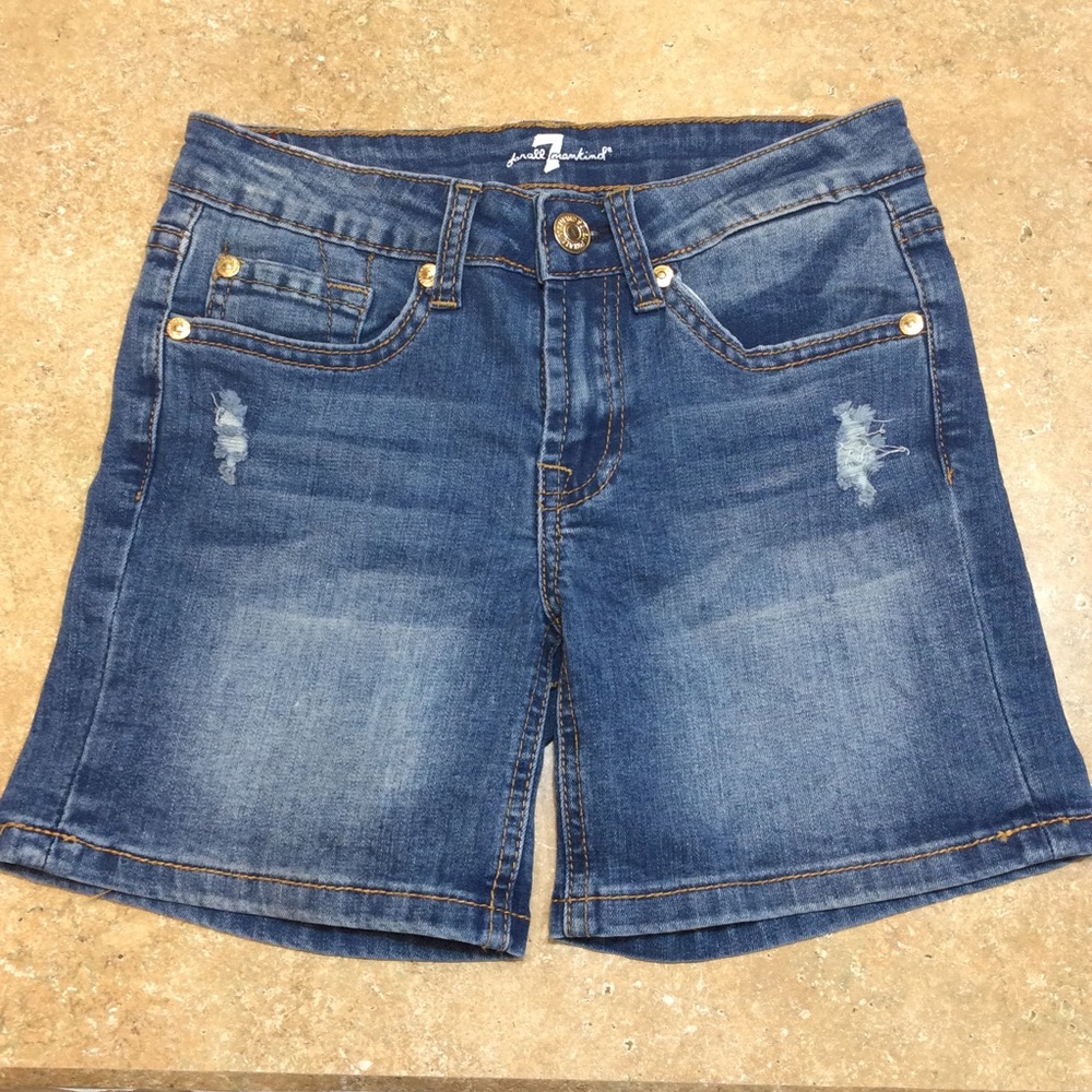 7 FOR ALL MANKIND JEAN SHORTS